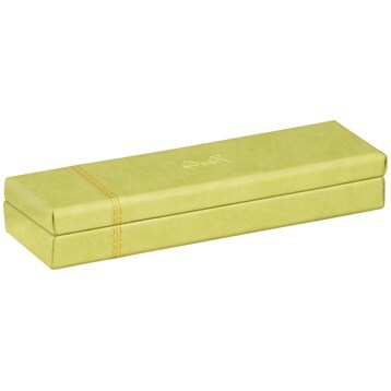 Rhodiarama pencil box 21x5,5x3cm Anise