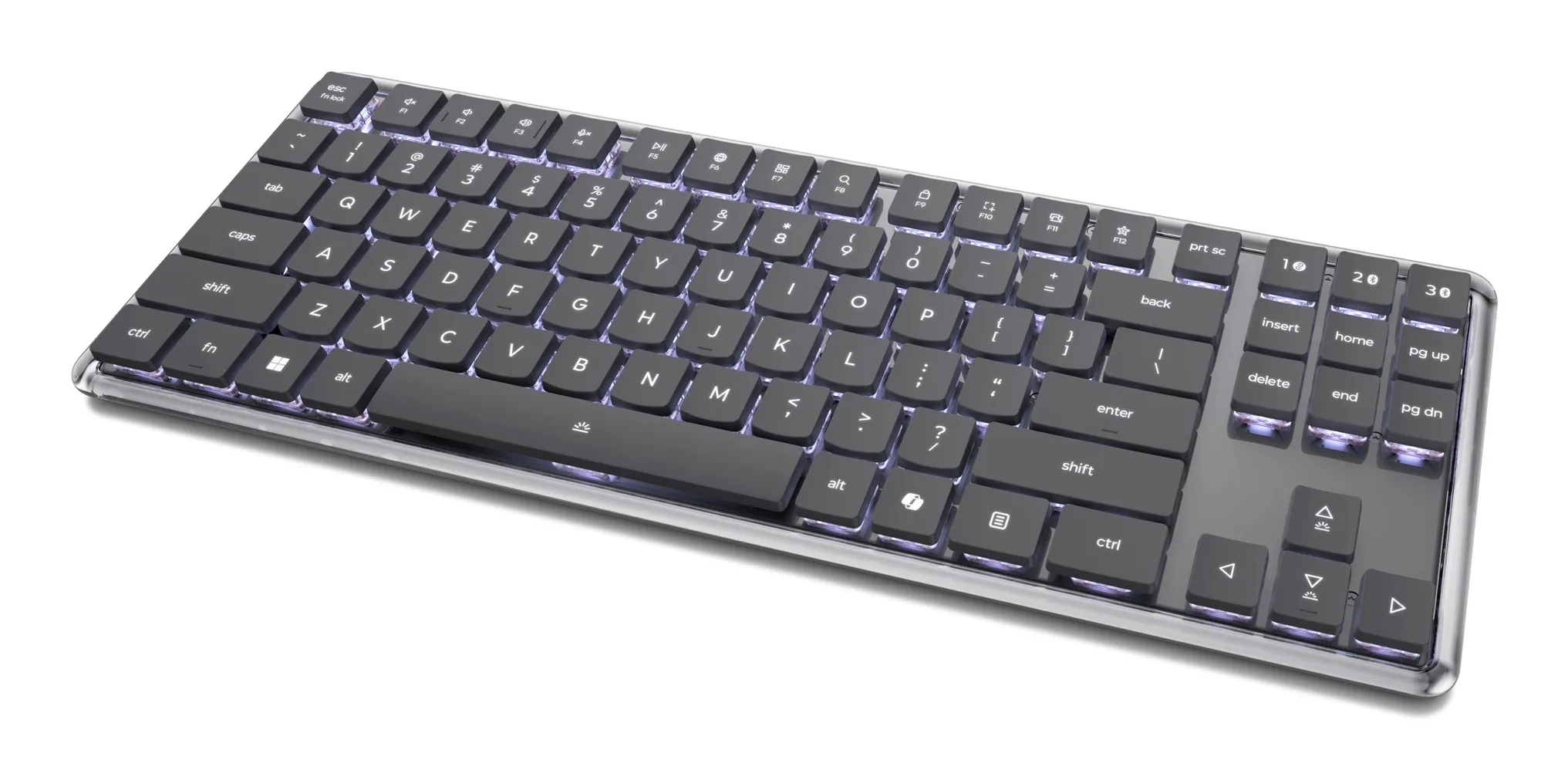 Lenovo Wireless Multi-Mode 8000 -mekaaninen n&auml;pp&auml;imist&ouml;, harmaa