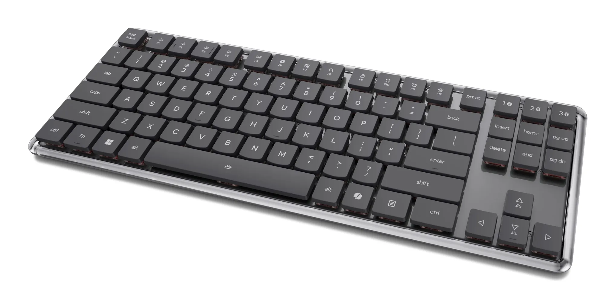 Lenovo Wireless Multi-Mode 8000 -mekaaninen n&auml;pp&auml;imist&ouml;, harmaa