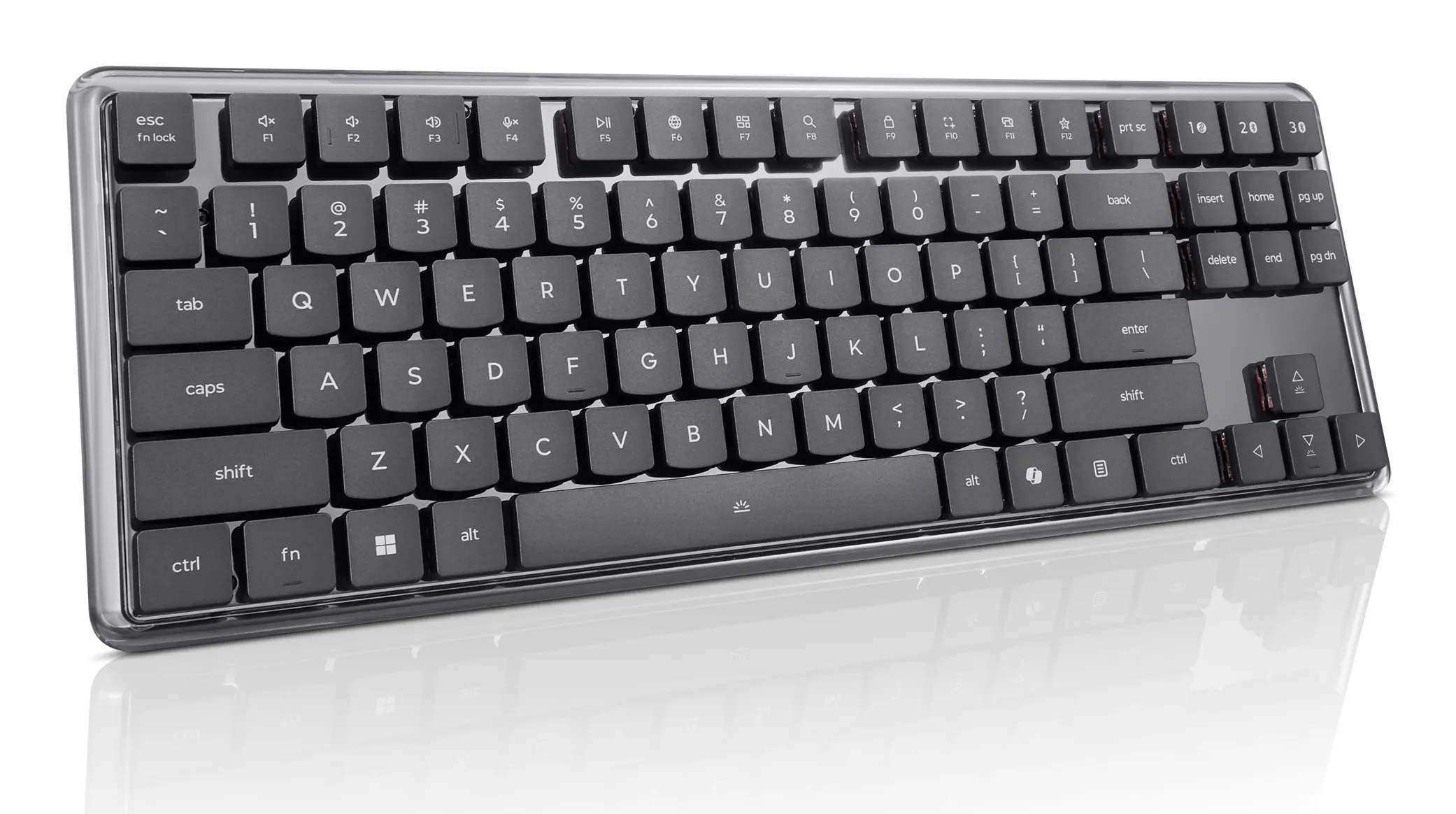 Lenovo Wireless Multi-Mode 8000 -mekaaninen n&auml;pp&auml;imist&ouml;, harmaa