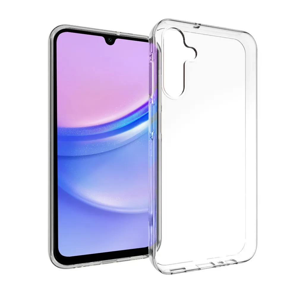 Insmat Crystal Cover, Galaxy A15 5G/4G -suojakuori, Läpinäkyvä