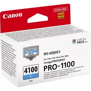 Canon PFI-4100C Cyan Ink Tank