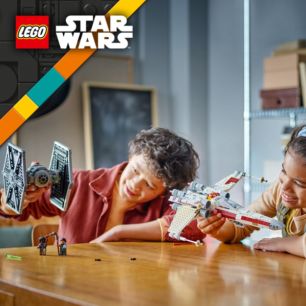 Lego Star Wars TIE-h&auml;vitt&auml;j&auml; ja X-Wing &ndash; yhdistelm&auml;malli 75393