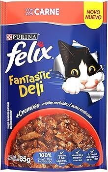 Purina Felix Fantastic Mix in Jelly, Wet food for cats, Adult, 44 x 85g