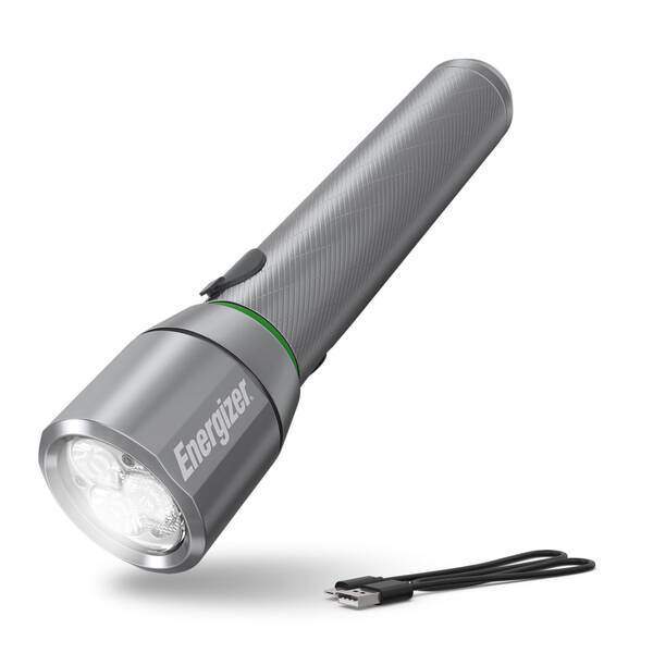 Energizer Vision HD Rechargeable Tactical LED, 4900 mAh, 1200 lm, Flashlight
