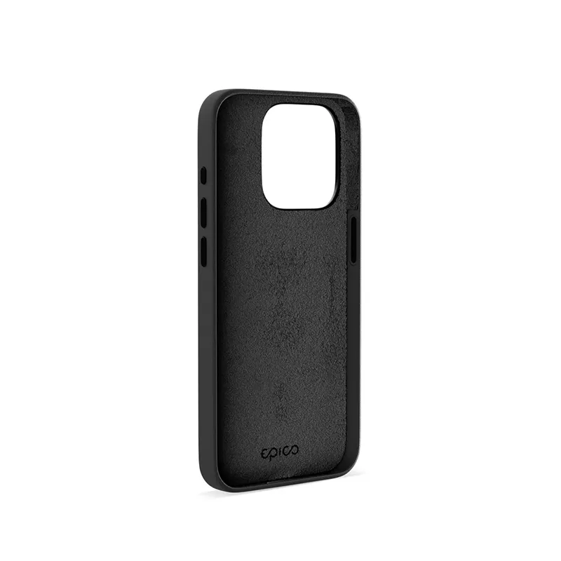 Epico Mag+ Leather Case, iPhone 15 Pro Max - Case, Black
