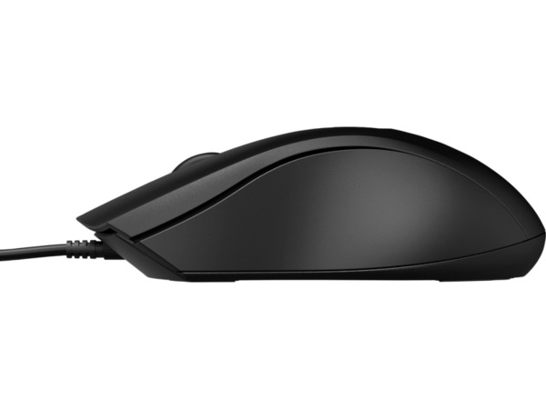 HP 105 Wired Mouse, Black