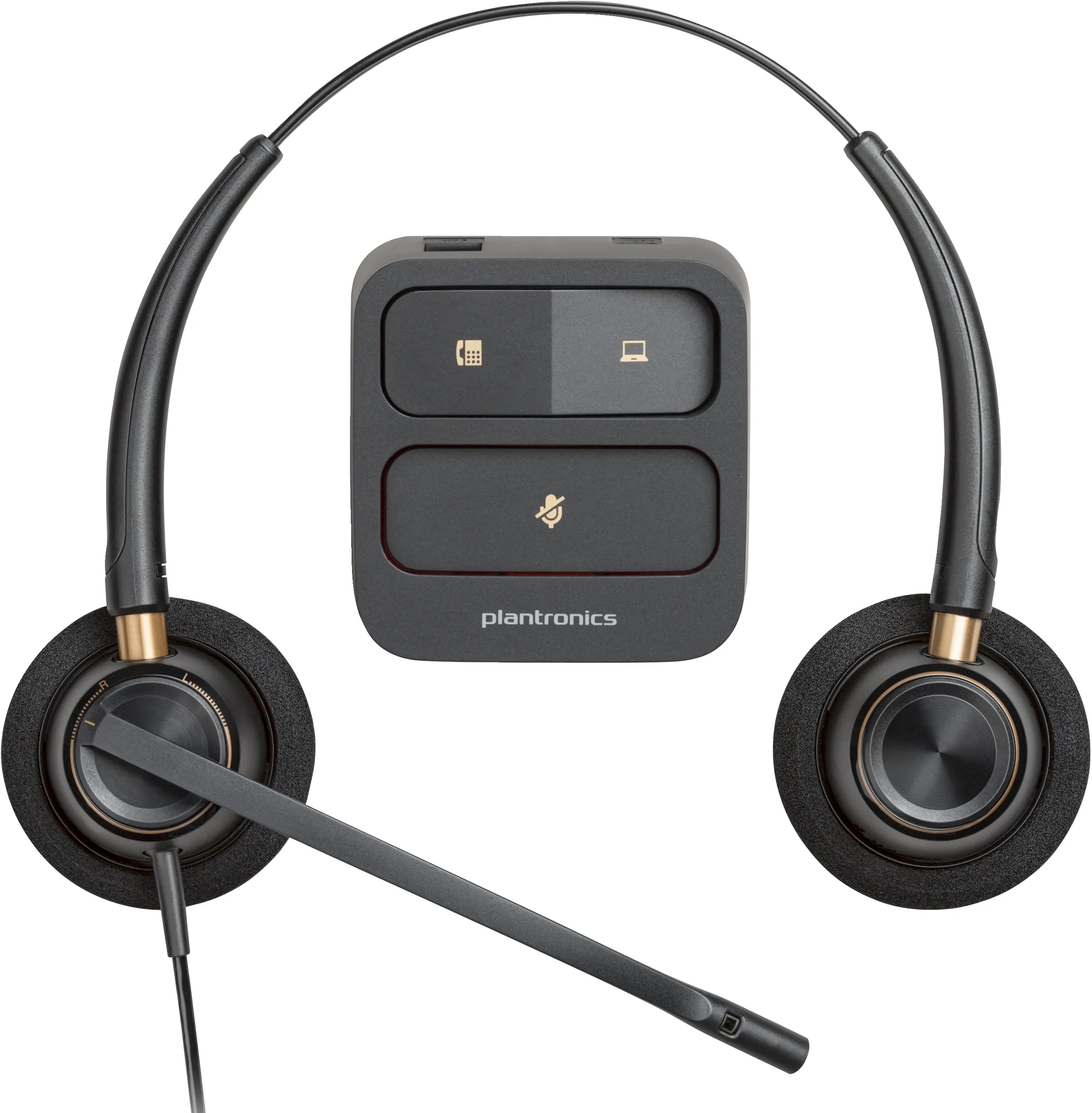 Plantronics Encorepro HW520 -hörlurar med mikrofon