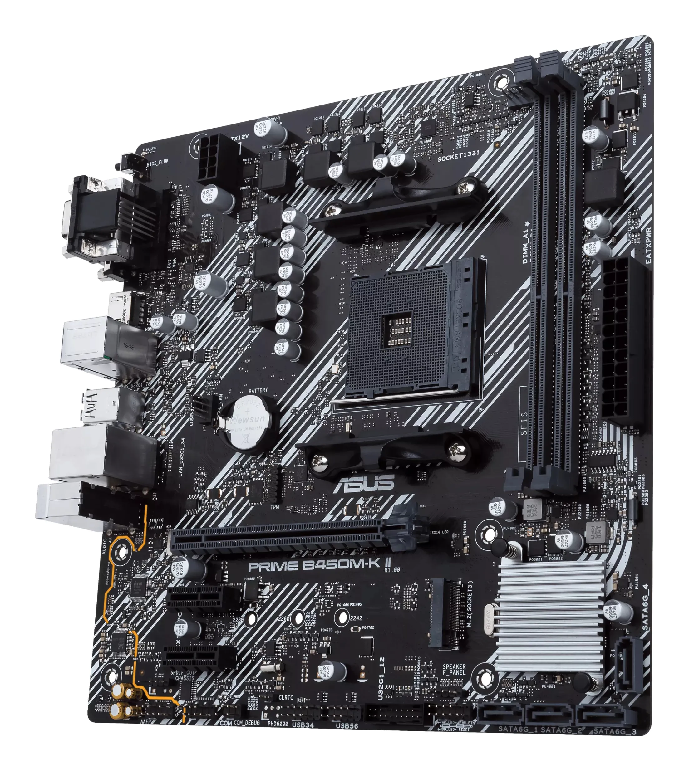 Asus PRIME B450M-K II mATX - motherboard