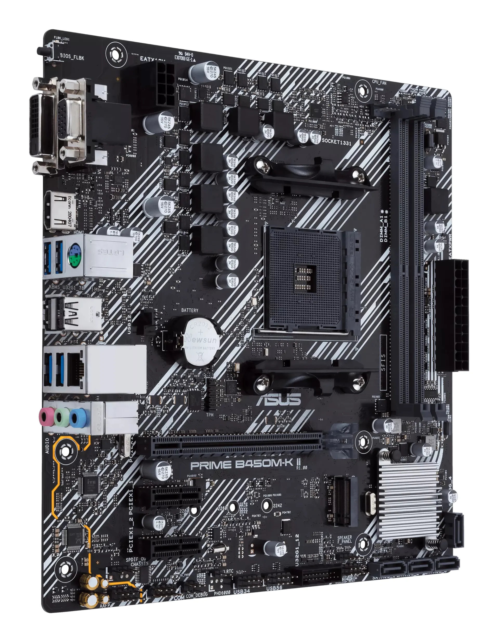 Asus PRIME B450M-K II mATX - motherboard