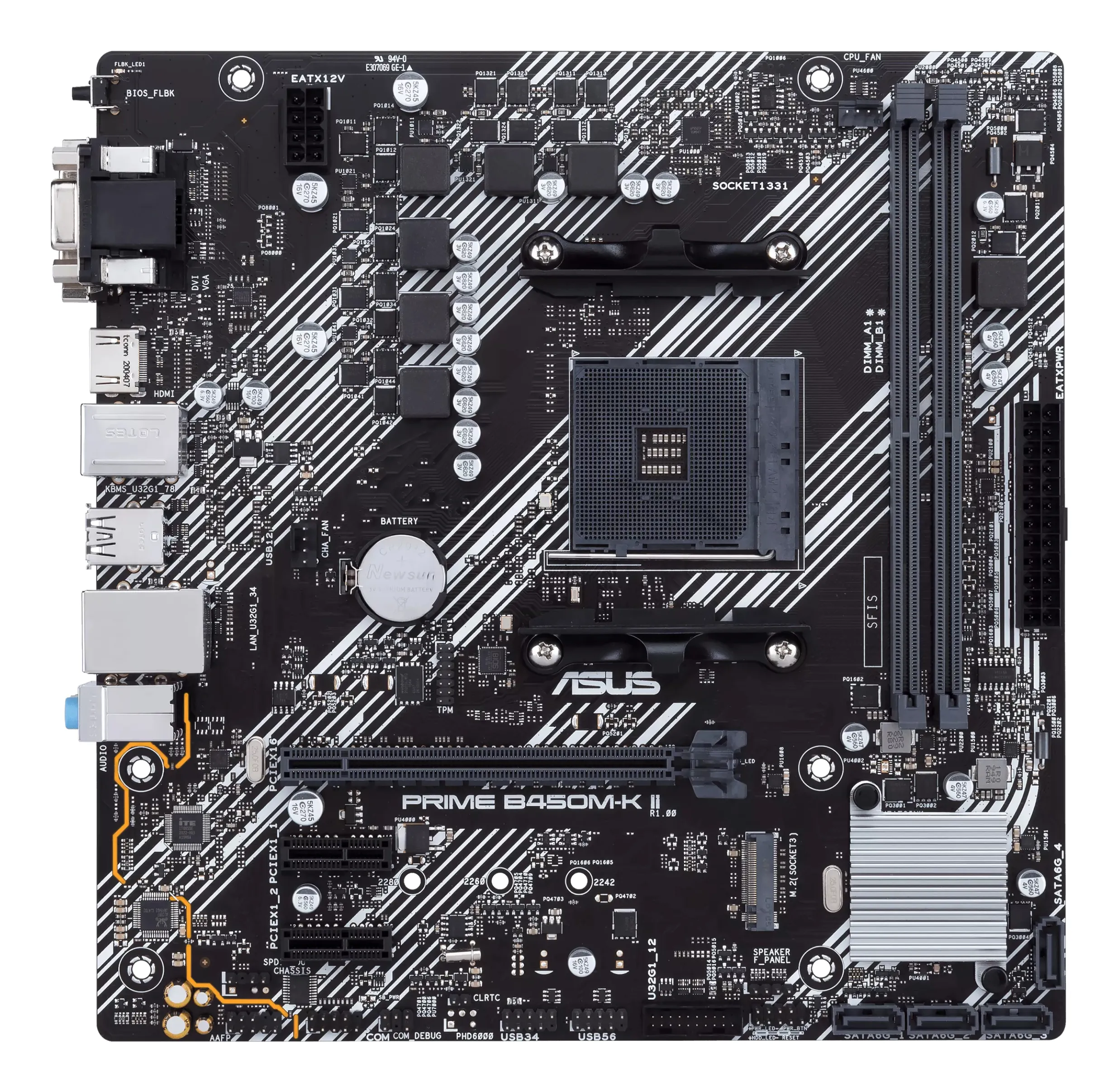 Asus PRIME B450M-K II mATX - motherboard