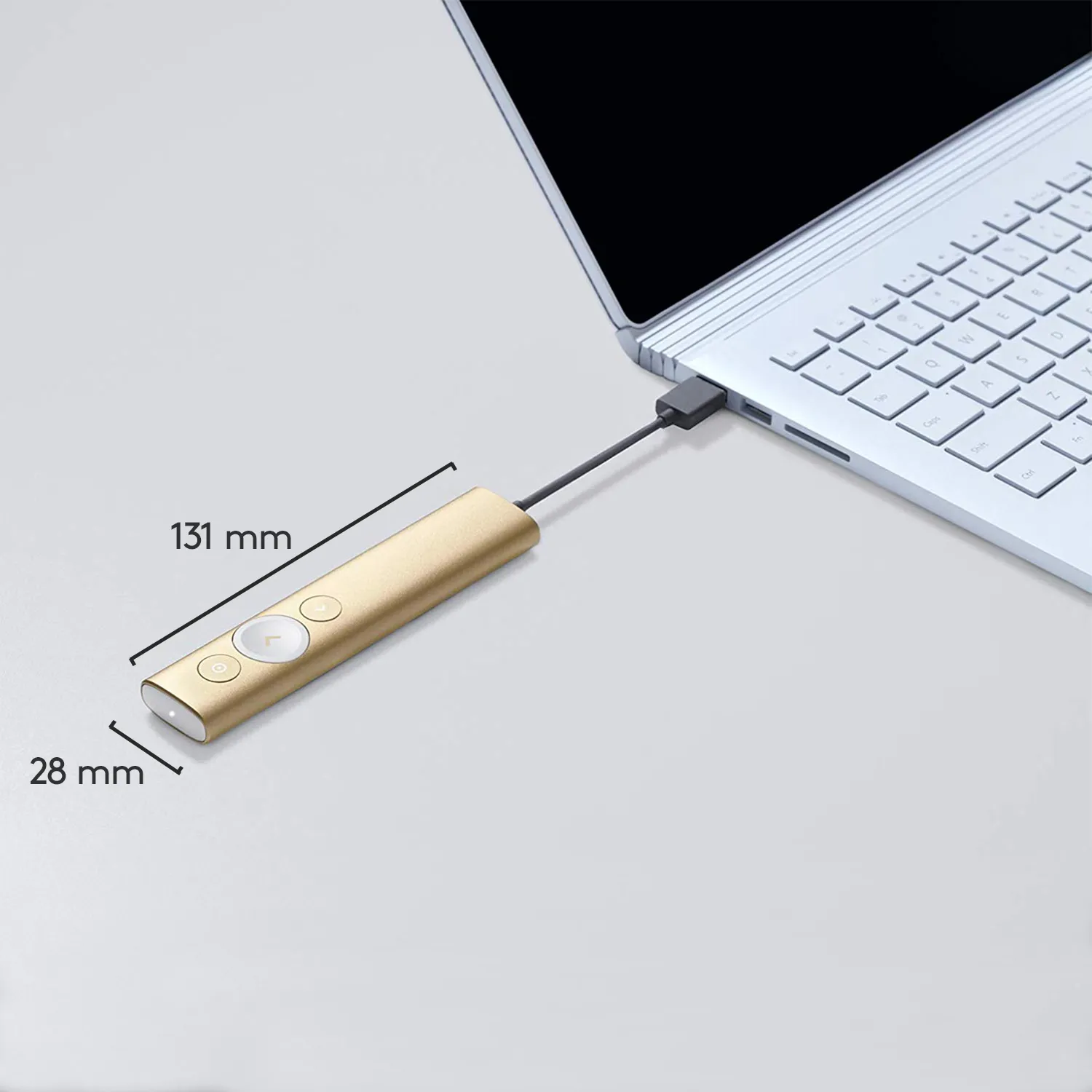 Logitech Spotlight - presenter, Gold