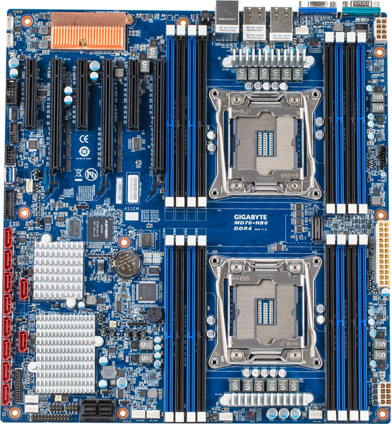 Gigabyte C612, ATX mothreboard
