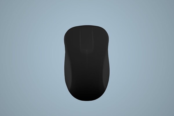 CHERRY Active Key Hygiene Medical Wireless Ergonomic Mouse, Black