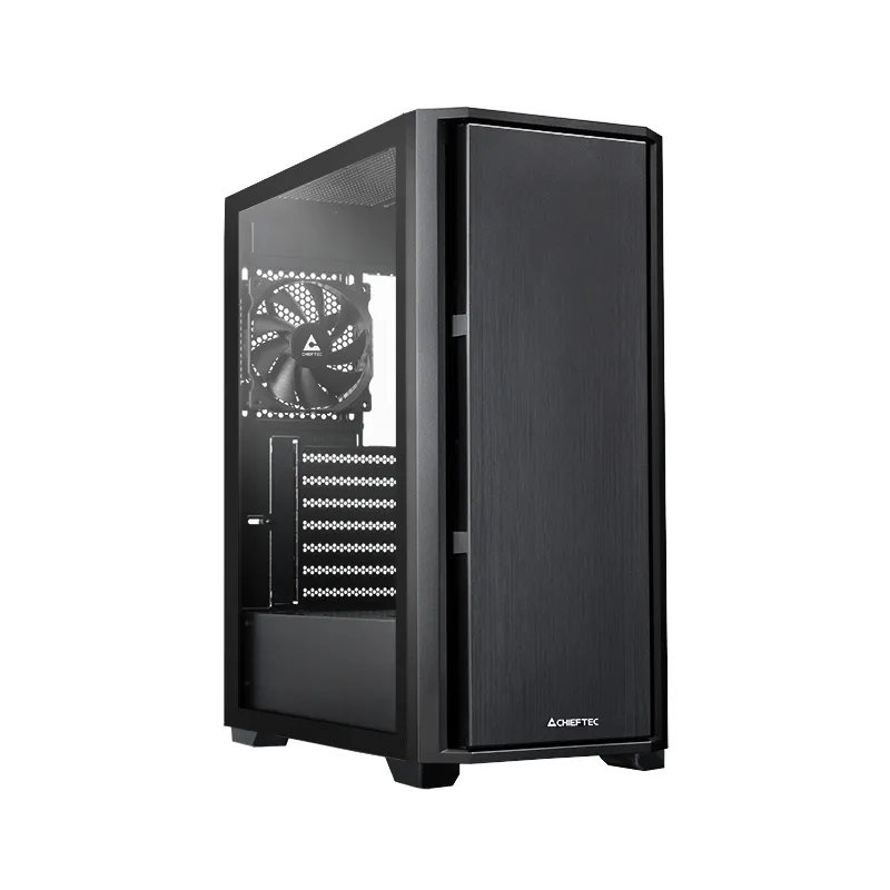 Chieftec Pro Midi Series - midi case with window, Black