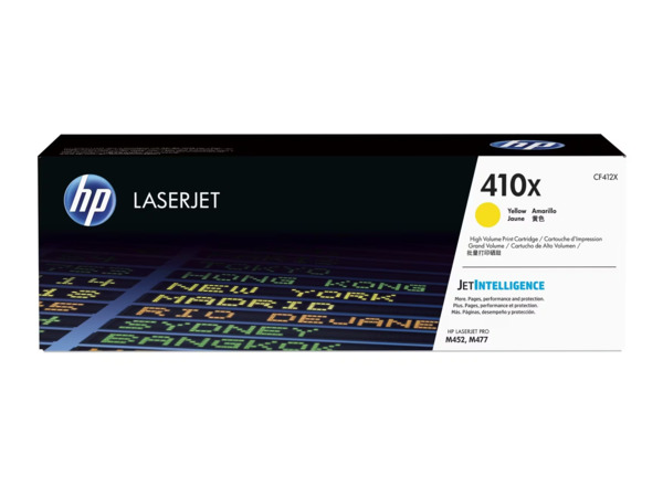 HP 410X-laservärikasetti, keltainen