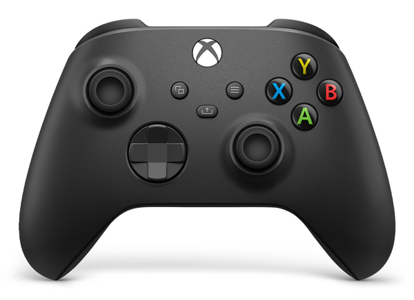 Microsoft Xbox - trådlös controller, svart, Xbox / PC