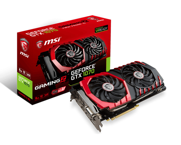 MSI GeForce GTX 1070 Gaming Z 8GB -n&auml;yt&ouml;nohjain