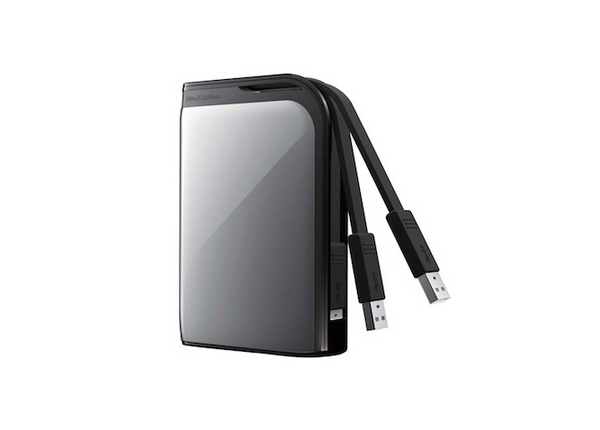 BUFFALO MiniStation Extreme 1TB silver external HDD USB 3.0 6,4cm 2,5inch