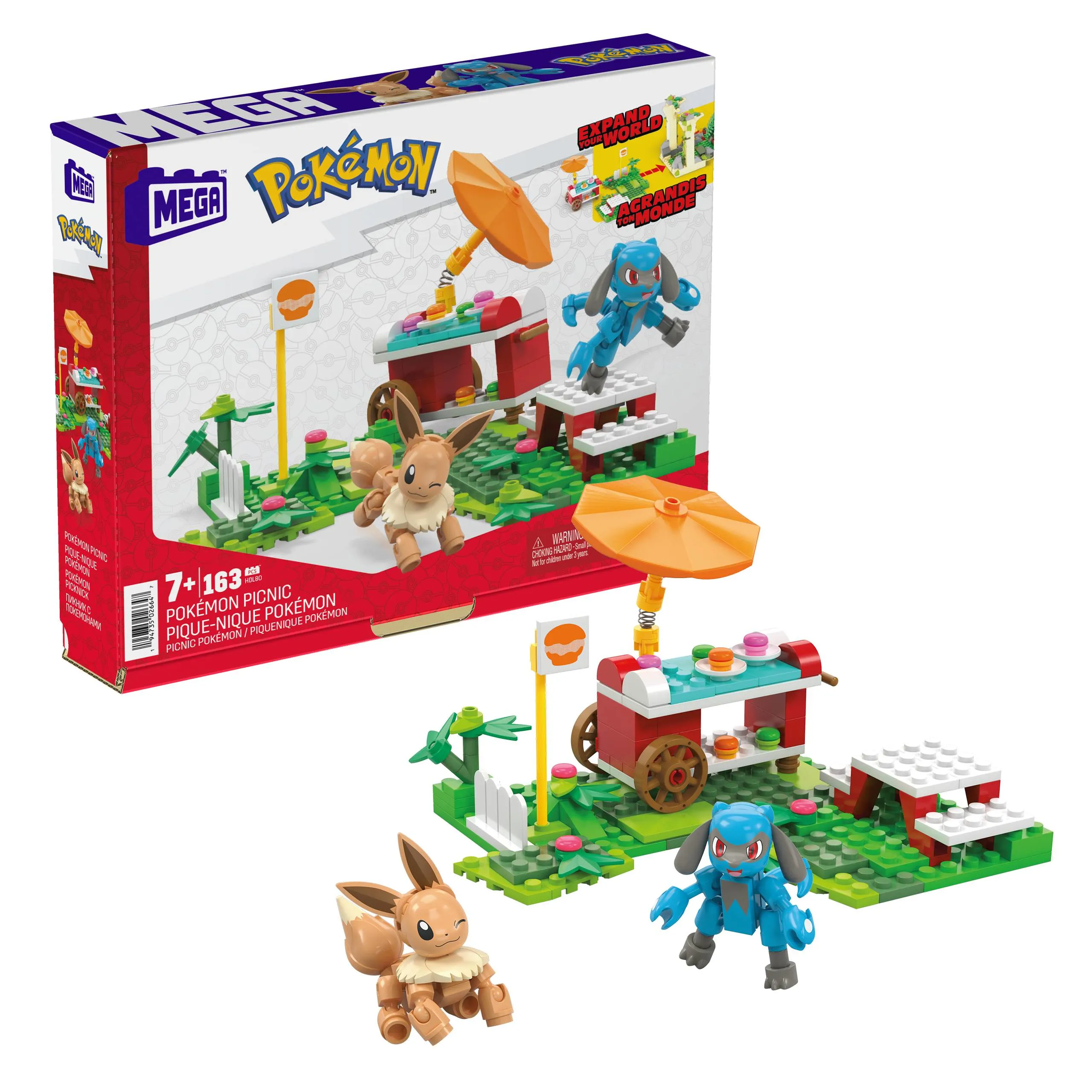 MegaBloks Construx Pok&eacute;mon - Pok&eacute; Puff Picnic HDL80