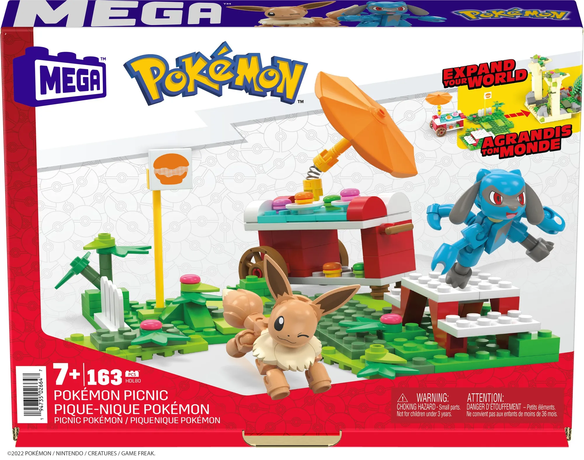 MegaBloks Construx Pok&eacute;mon - Pok&eacute; Puff Picnic HDL80