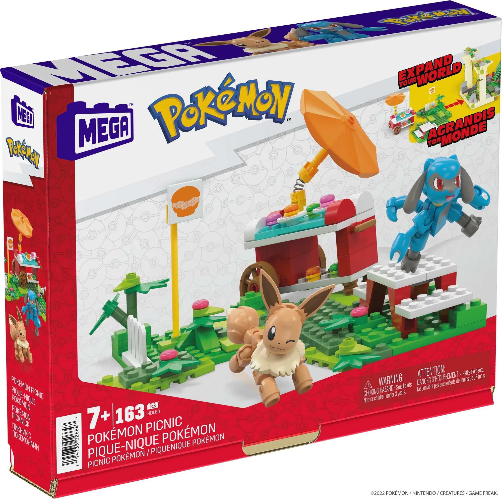 MegaBloks Construx Pok&eacute;mon - Pok&eacute; Puff Picnic HDL80