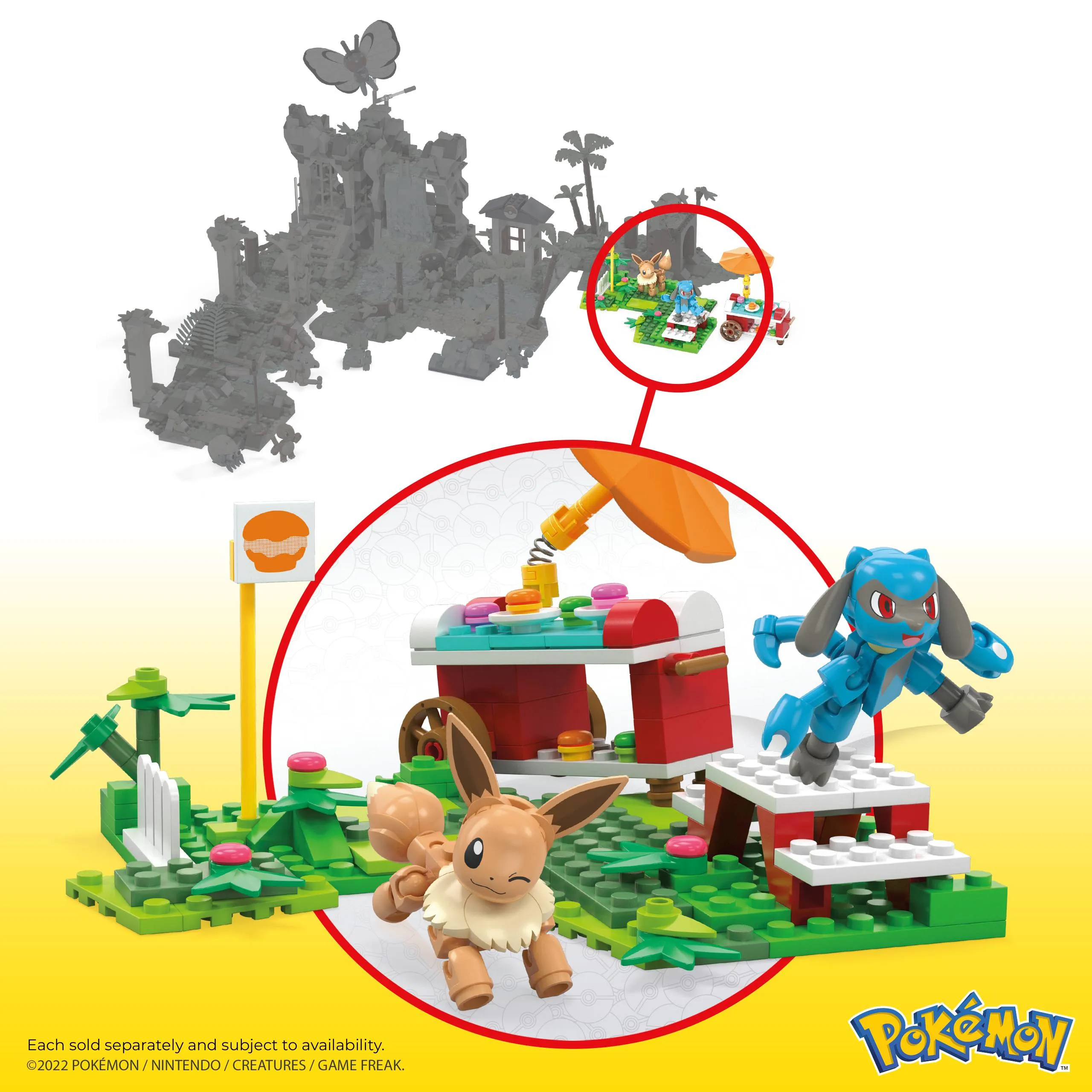MegaBloks Construx Pok&eacute;mon - Pok&eacute; Puff Picnic HDL80