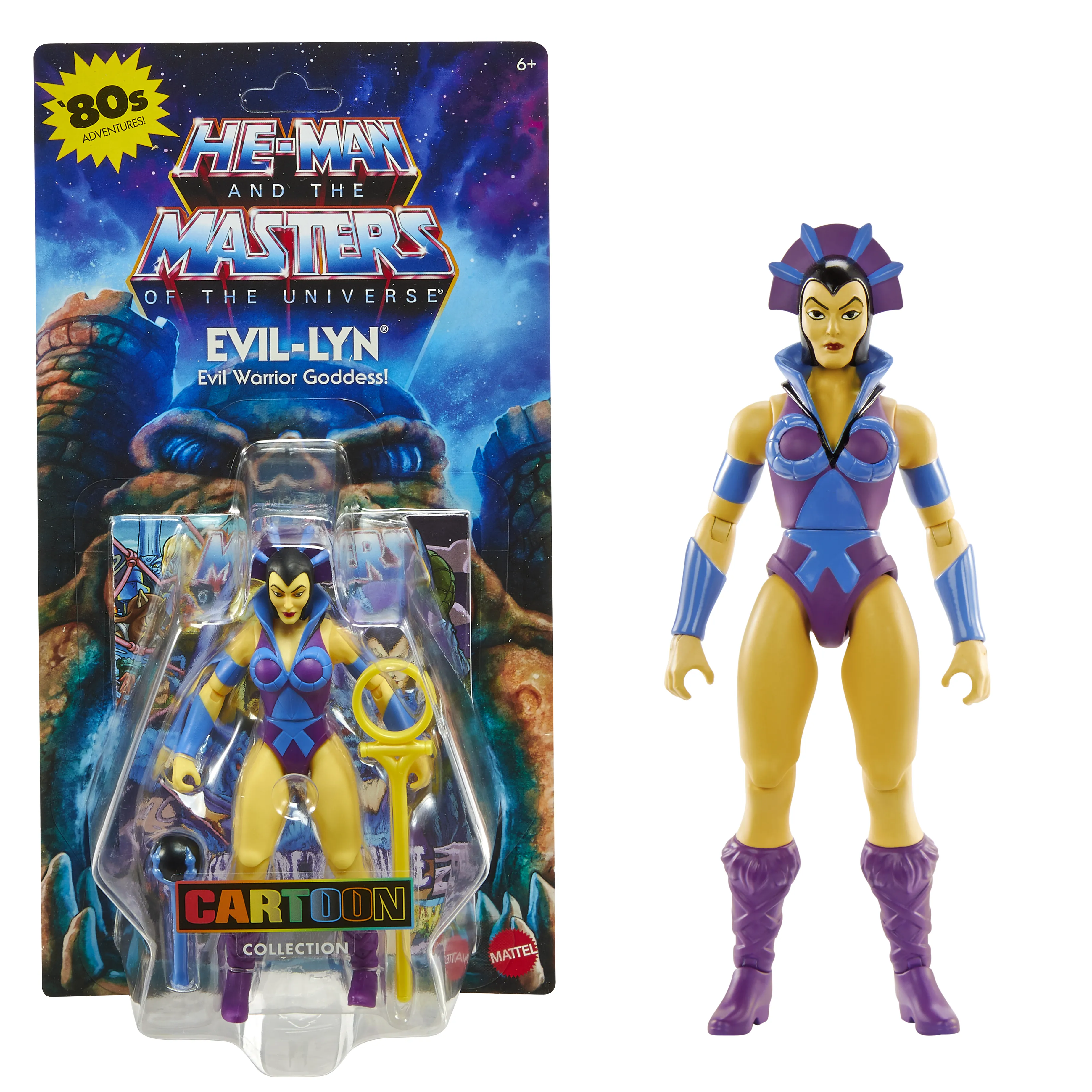 Mattel Masters of the Universe Origins Cartoon Collection Evil-Lyn, toy figure
