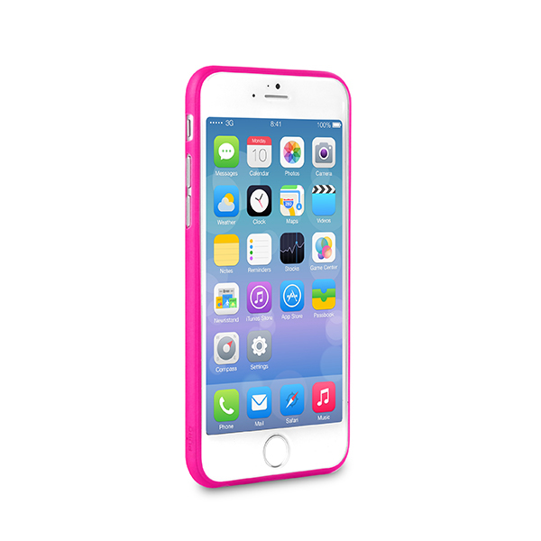 Puro iPhone 6/6S, 0.3 Cover+Screen, pinkki