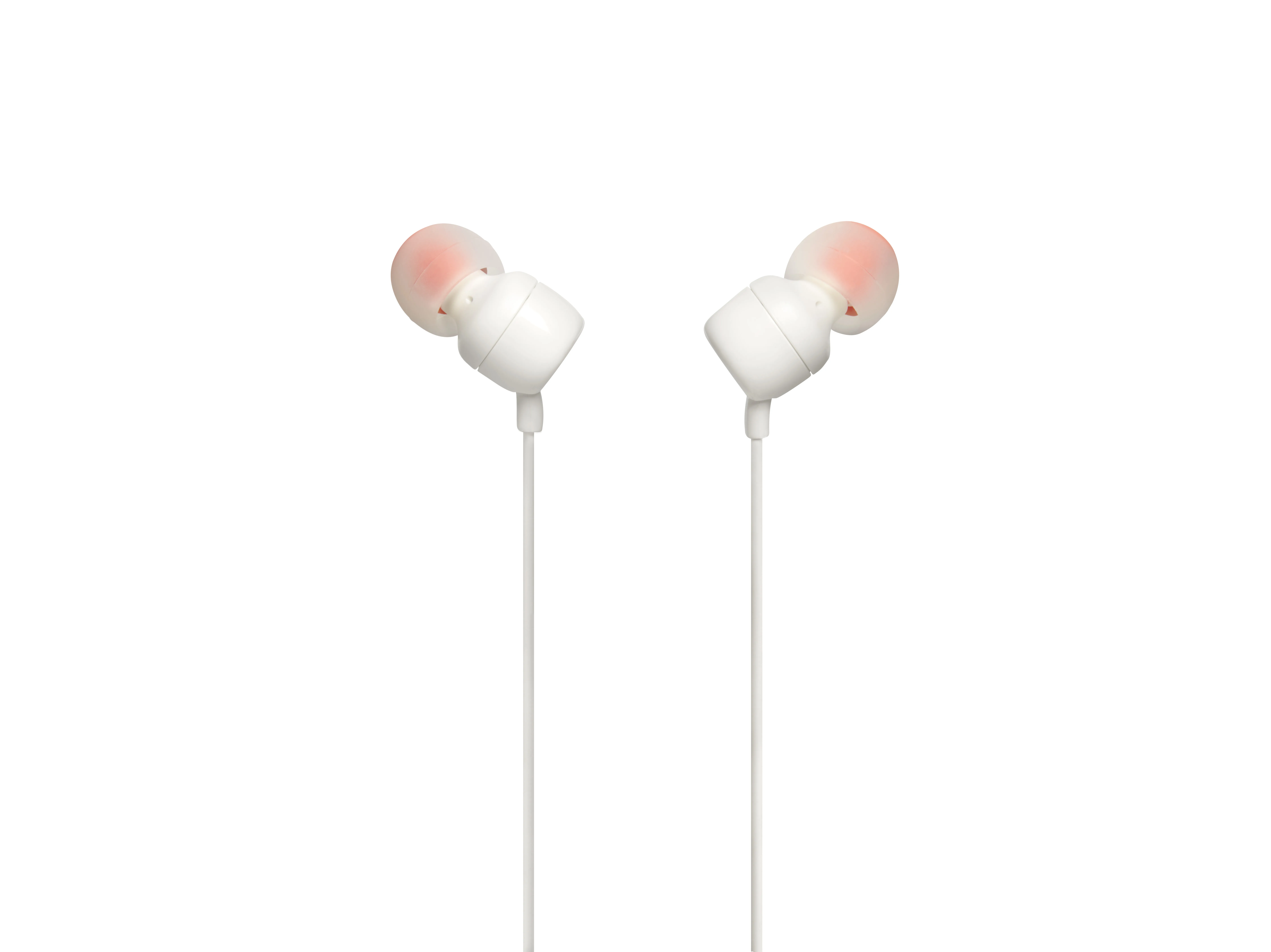 JBL Tune 110 -nappikuulokkeet, Valkoinen