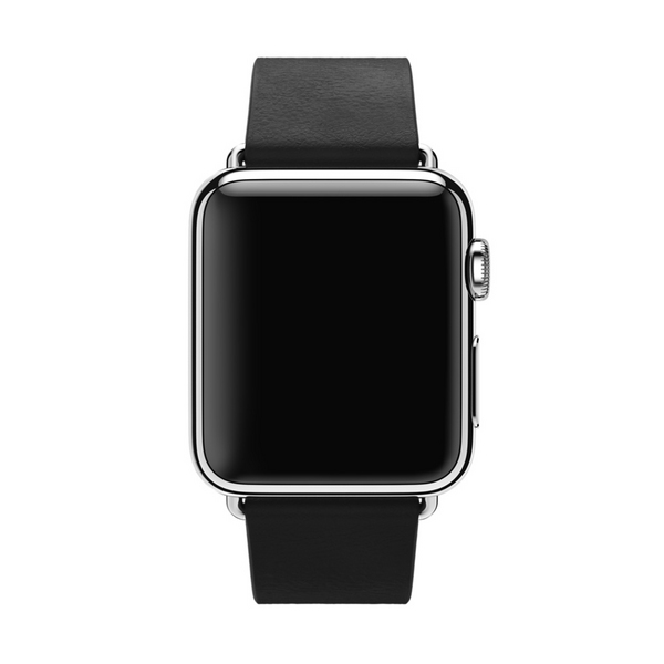 Apple 38mm Black Modern Buckle - Medium