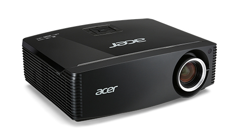 ACER P7505 DLP Projector 5000 ANSI Lumen Full HD 1920x1080 3D ready 10000:1 3xHDMI 2xVGA 2xUSB Type A