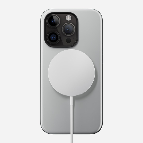 Custodia Sportiva Nomad Per IPhone 14 Pro Max – Grigio Lunar, MagSafe, Anticaduta Da 1.8m, Design Lucido