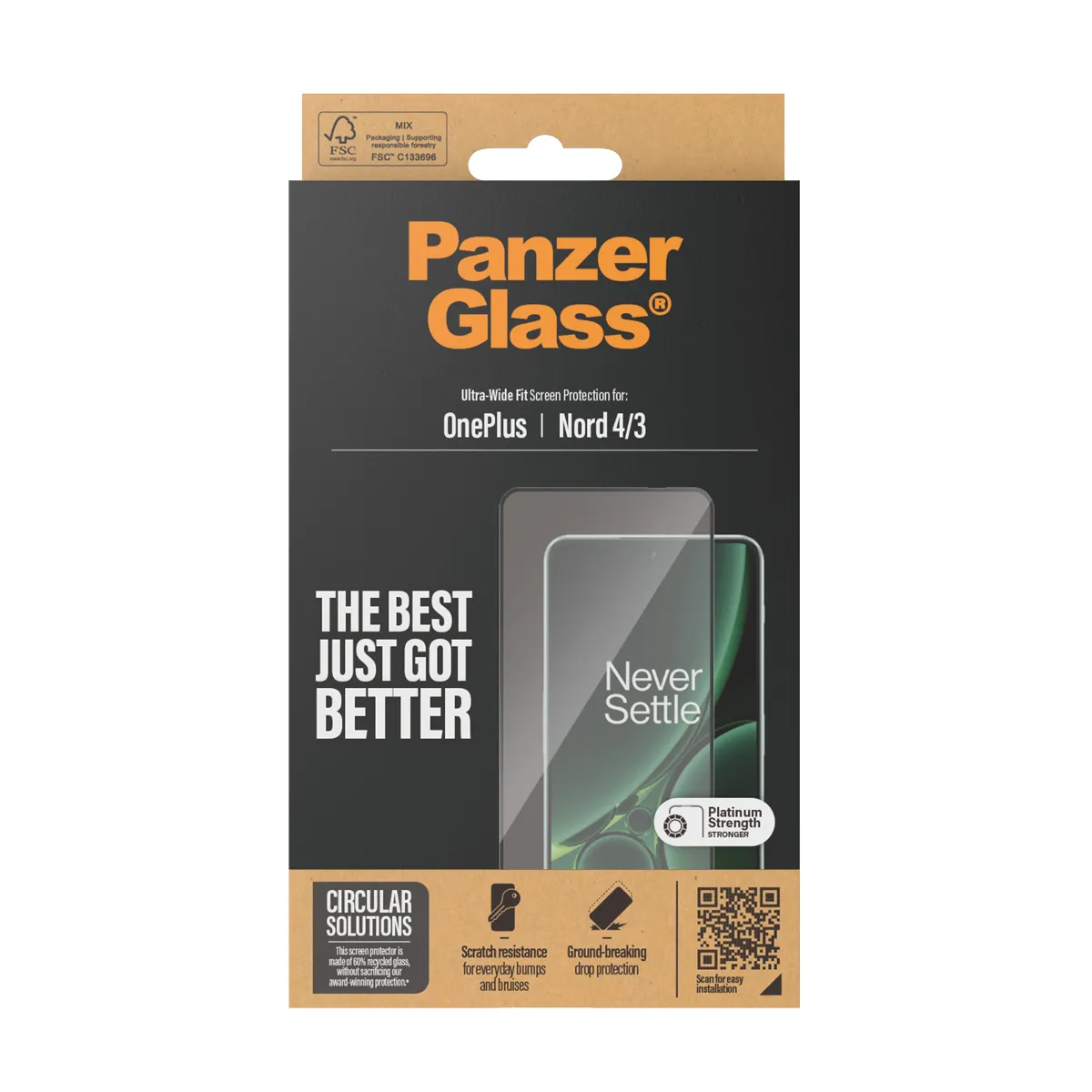 Panzerglass Oneplus Nord 4/3 UWF Panzerglass Oneplus Nord 4/3 UWF