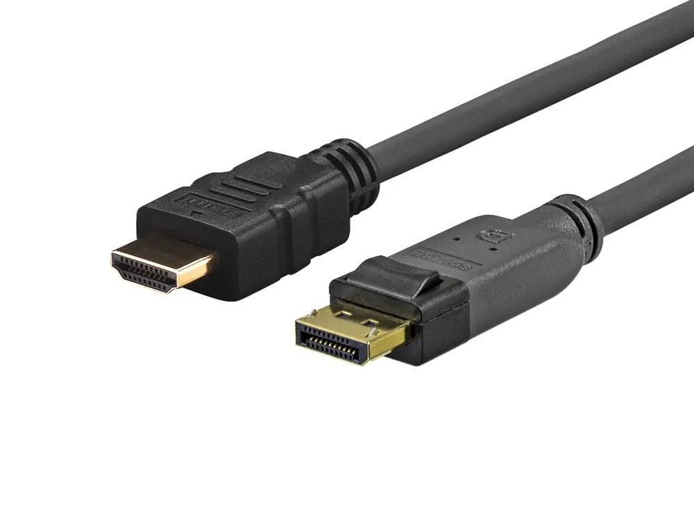 Vivolink Pro DisplayPort &ndash; HDMI - cable, 2 m, Black