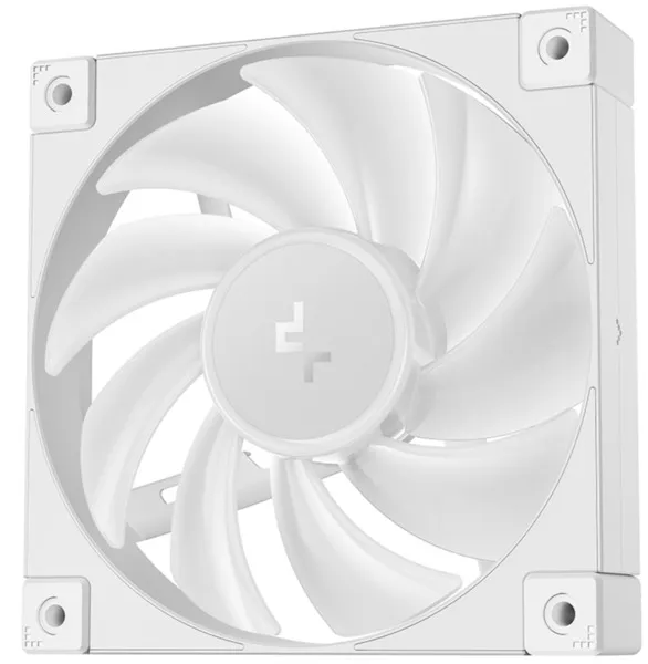 Deepcool FD12 ARGB 3in1 120mm - chassi fläkt, Vit, 3st