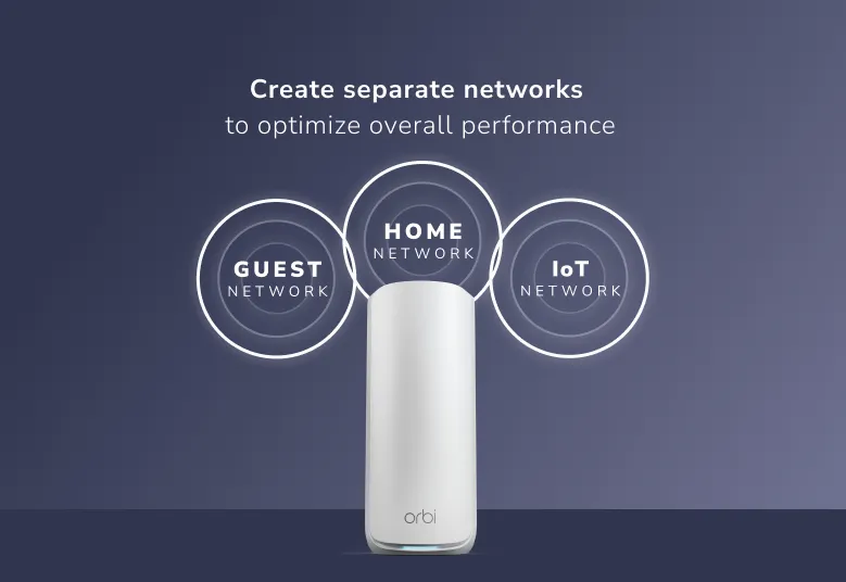 Netgear Orbi 870 Serie Tri-Band WiFi 7 -Mesh, 2 pcs