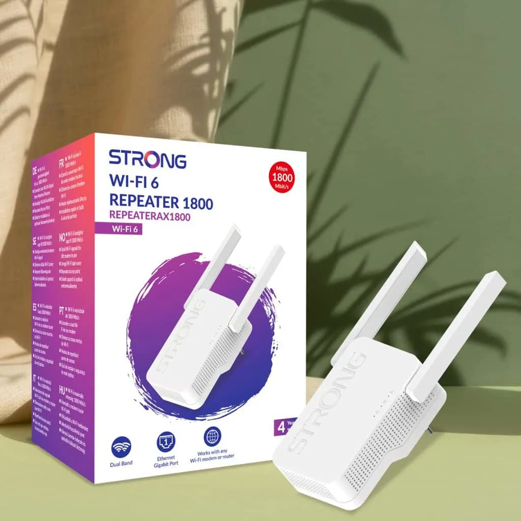 Strong Repeater Dualband WiFi 6 AX1800