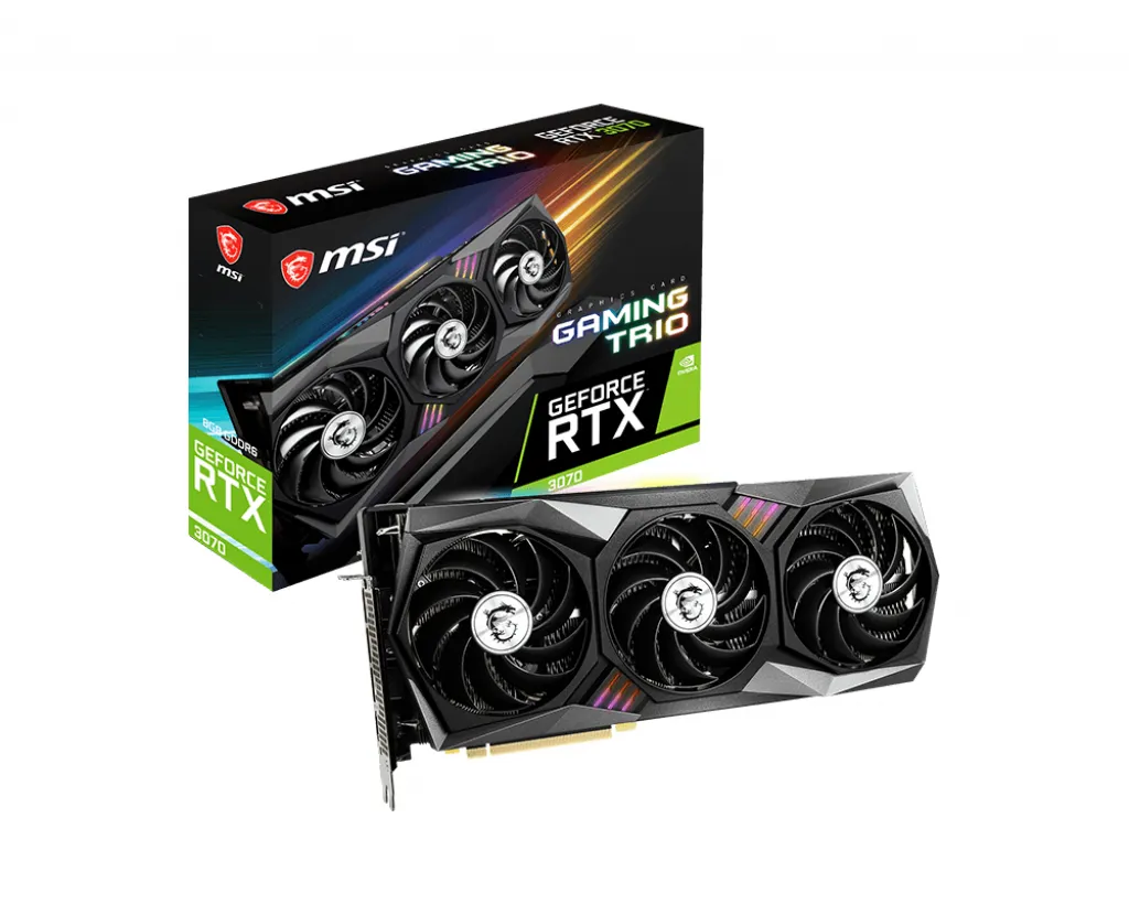 MSI GeForce RTX 3070 GAMING TRIO - grafikkort