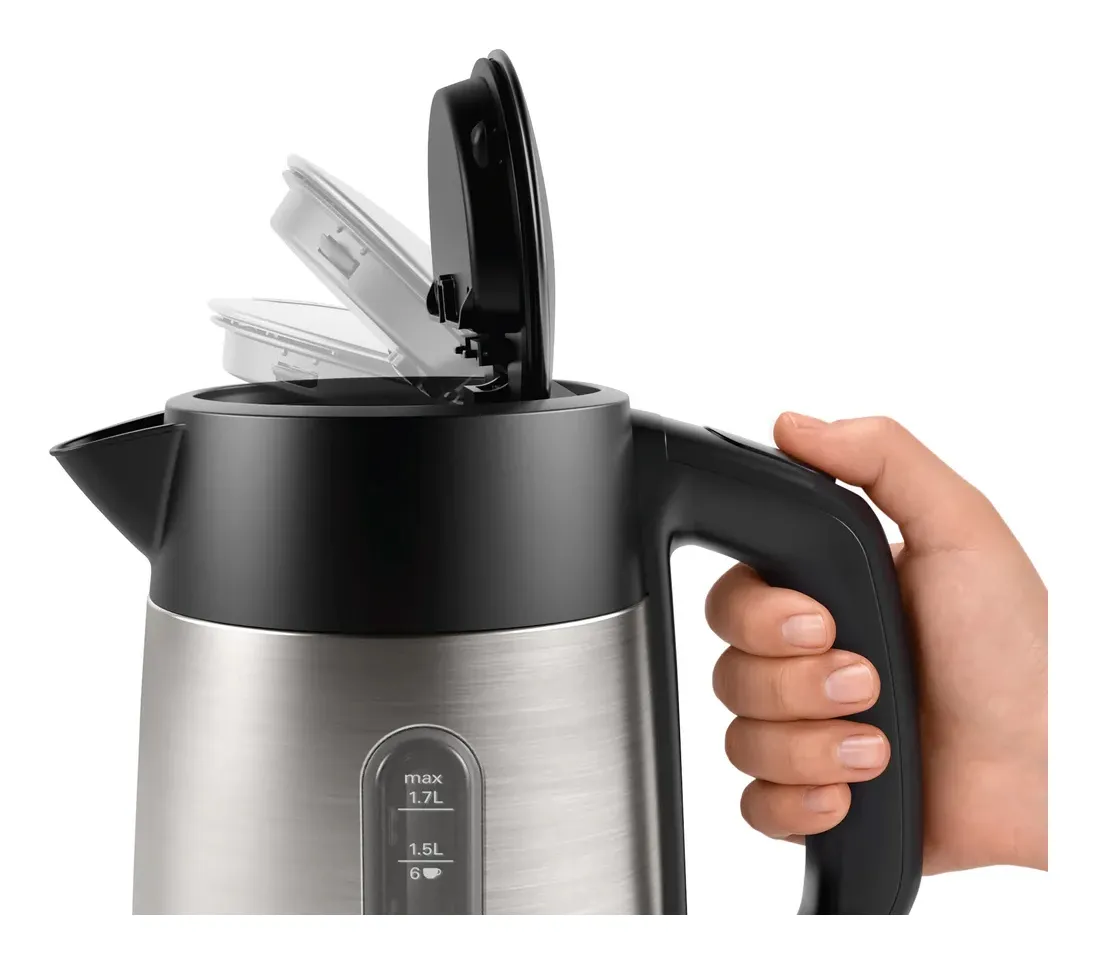 Bosch DesignLine TWK4P440 - vattenkokare, st&aring;l