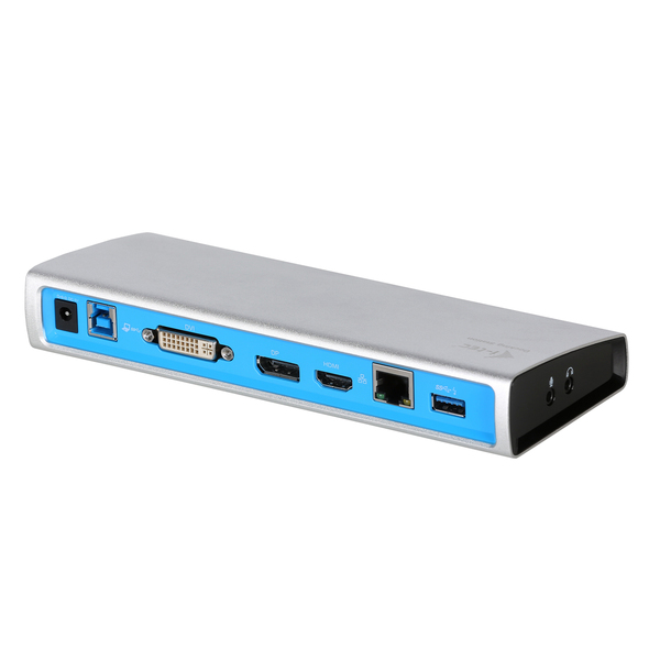 I-TEC METAL DOCKING STATION USB 3.0 1XDVI-I 1X HDMI OR DP