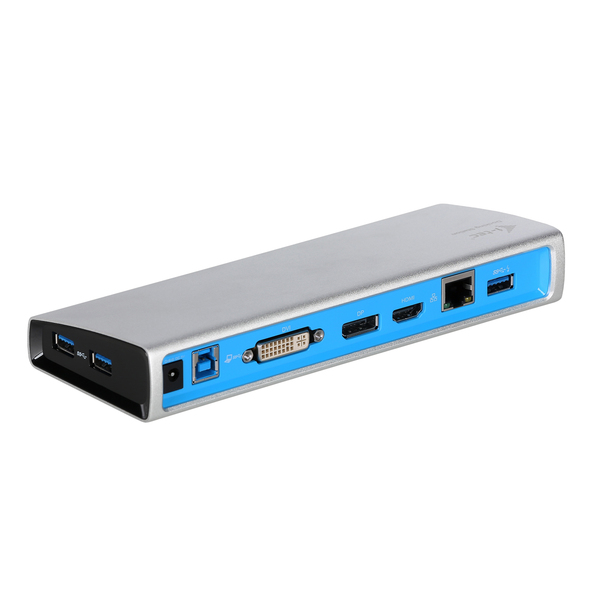 I-TEC METAL DOCKING STATION USB 3.0 1XDVI-I 1X HDMI OR DP
