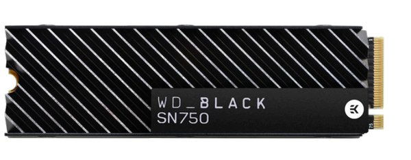 WD Black SN750 NVMe -SSD-levy M.2