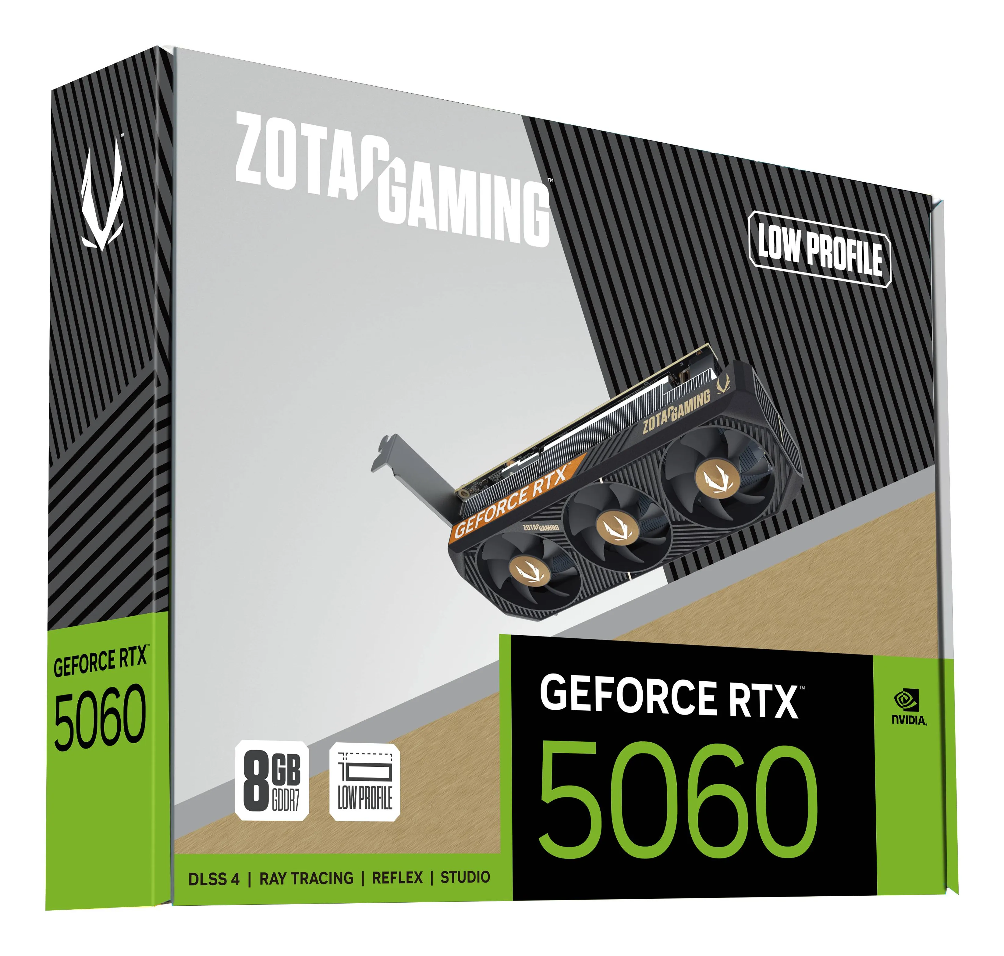 ZOTAC GeForce RTX 5060 Low Profile 8 GB grafikkort