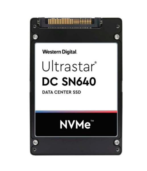 WD Ultrastar DC SN640 7,68 TB, PCI Express 3.1, 2.5&quot; -SSD-levy
