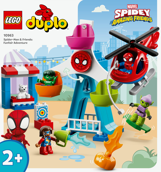 Lego Duplo Spider-Man ja yst&auml;v&auml;t: Seikkailu tivolissa 10963