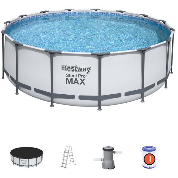 Bestway Steel Pro MAX -allassetti, 4,57x1,22m