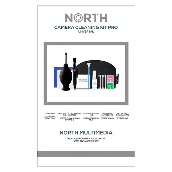 NORTH Kamera ja Objektiivin puhdistussetti Pro