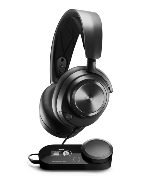 SteelSeries Arctis Nova Pro Wireless Wireless Gaming Headset with Base Station, Black