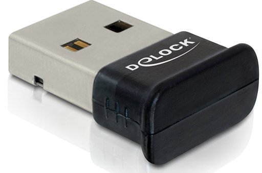 DeLOCK Bluetooth 4.0 adapter, USB 2.0, 3 Mb/s - Black